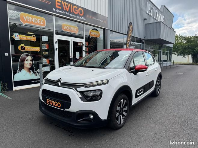 Citroen C3 1.5 BLUEHDI 100CH SHINE S&S 2EME MAIN Blanc de 2020