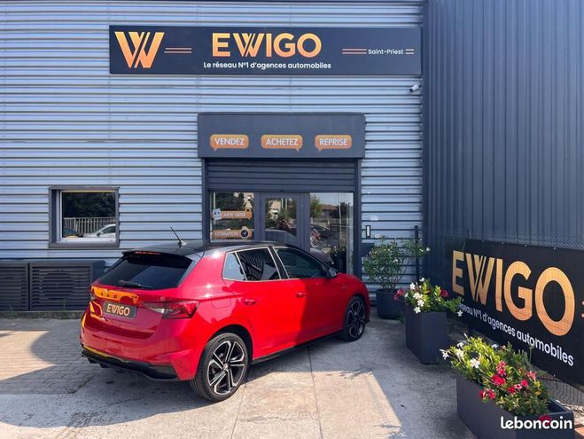 Skoda Fabia 1.5 TSI 150ch SPORT MONTE CARLO DSG CARP Rouge de 2022