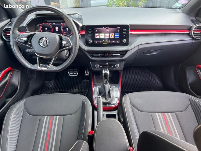 Skoda Fabia 1.5 TSI 150ch SPORT MONTE CARLO DSG CARP Rouge de 2022