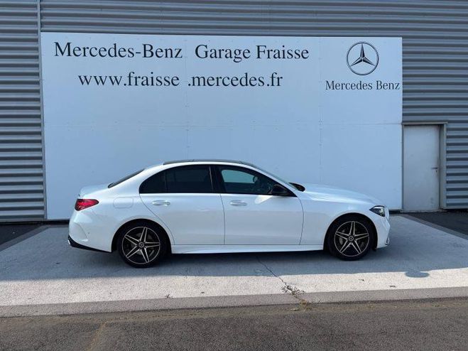 Mercedes Classe C 220 d 200ch AMG Line Blanc Opale Brillant Designo de 2022