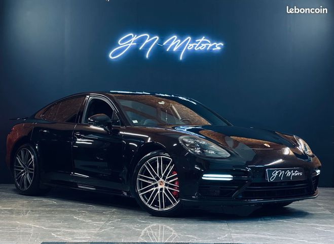 Porsche Panamera ii 4.0 v8 turbo entretien complet garant Noir de 2017