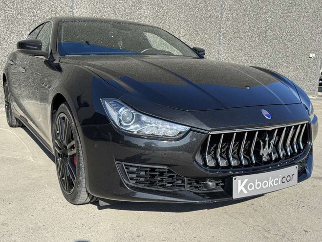 Maserati Ghibli 3.0 V6--CAMERA--GPS-GARANTIE 12M Noir Mtallis de 