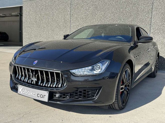 Maserati Ghibli 3.0 V6--CAMERA--GPS-GARANTIE 12M Noir Mtallis de 