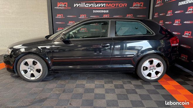 Audi A3 ambition 2.0 tdi 140 cv 8p garantie 6 mo Noir de 2008