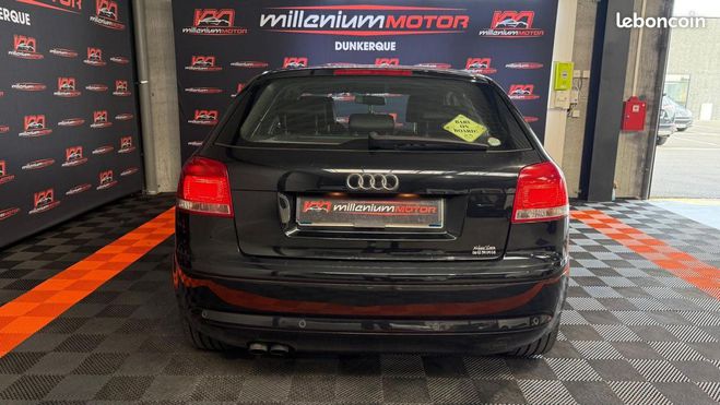 Audi A3 ambition 2.0 tdi 140 cv 8p garantie 6 mo Noir de 2008