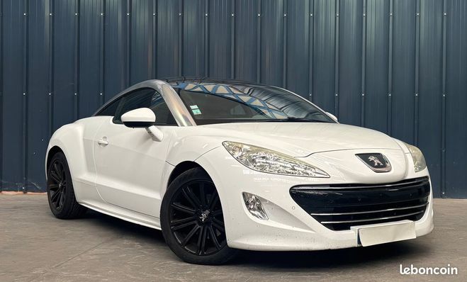 Peugeot RCZ 2.0 HDI 163 ch Cuir Siges lectriques c Blanc de 2010