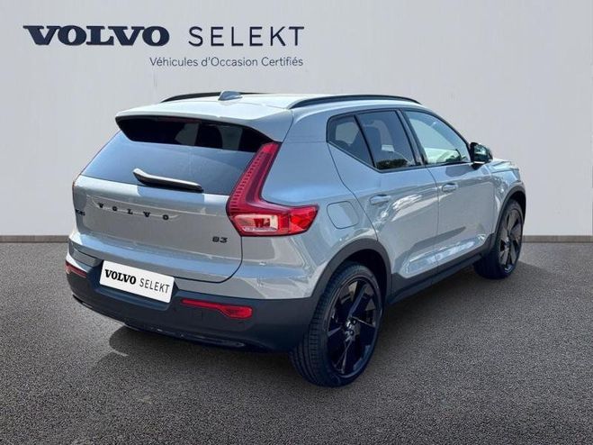 Volvo XC40 B3 163ch Black Edition DCT 7 Gris Brume Mtallis de 2025