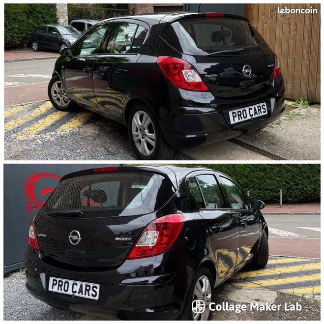 Opel Corsa 1,3 cdti Noir de 2012