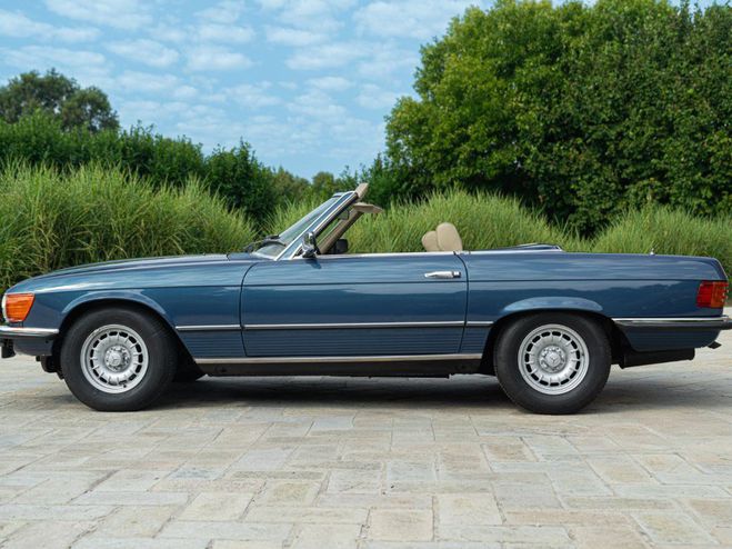 Mercedes 450 1977 MERCEDES-BENZ SL Blu de 1977