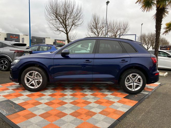 Audi Q5 35 TDI 163 BVA DESIGN GPS Camra Hayon B Bleu Fonc de 2022