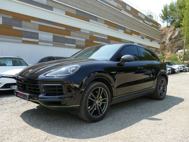 Porsche Cayenne COUPE E-Hybrid 3.0 V6 462 ch Tiptronic B Noir de 2020