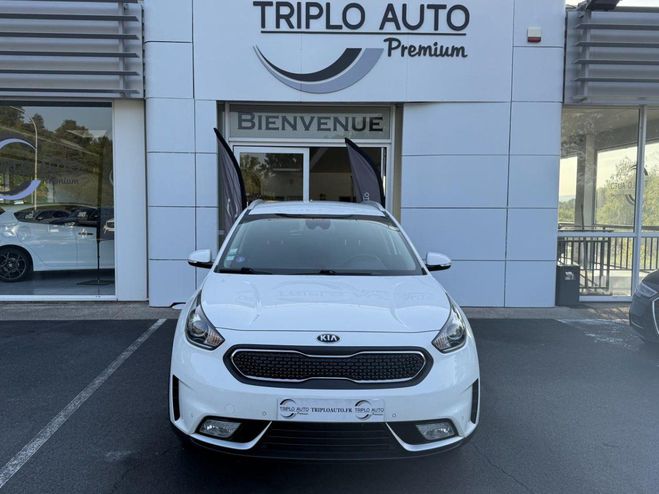 Kia Niro Hybride 1.6 GDI - 105 + Electric 43.5 ch BLANC de 2019