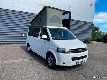  Voir détails -Volkswagen California VW T5 2.0L TDi 140Ch Blanc 75mkm à Aubire (63)