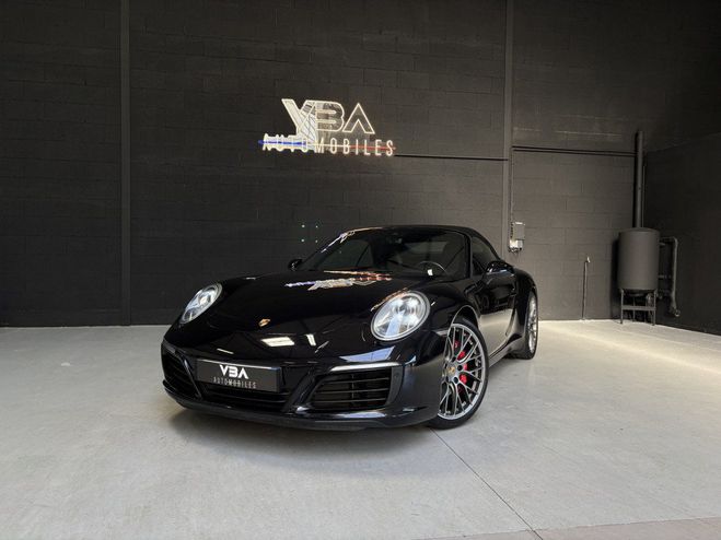Porsche 911 (7) Carrera S Cabriolet Noir de 2016