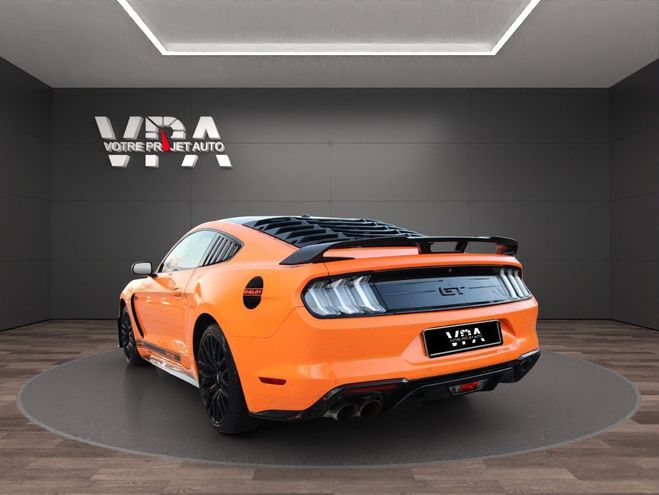 Ford Mustang GT  5.0 V8 466ch  Bote auto  Pack Sh Orange de 2020