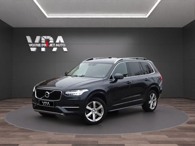 Volvo XC90  D5 235ch AWD  Momentum  7 places  L Noir de 2019