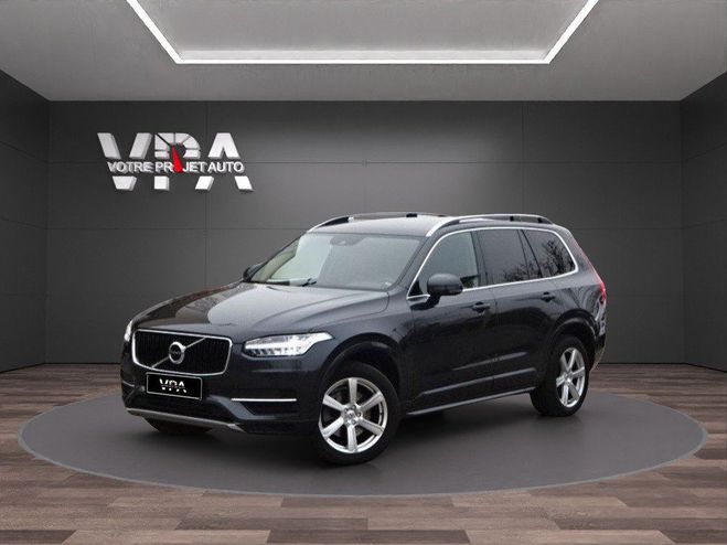 Volvo XC90  D5 235ch AWD  Momentum  7 places  L Noir de 2019