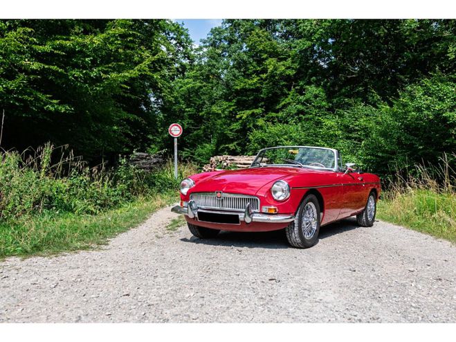 MG MGB B ROADSTER 1,8L 98CV Rouge de 1969