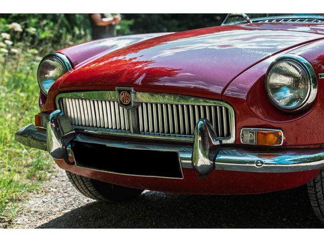 MG MGB B ROADSTER 1,8L 98CV Rouge de 1969