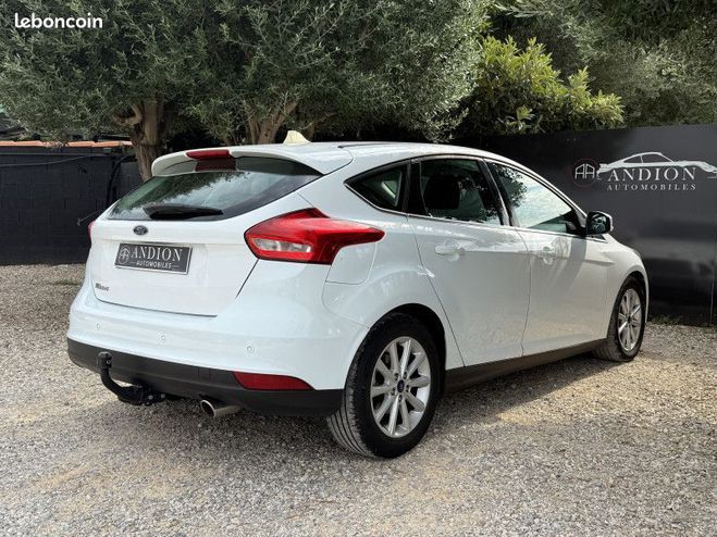 Ford Focus 2.0 TDCI 150CH STOP&START TITANIUM POWER Blanc de 2015