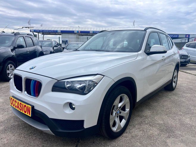 BMW X1 20DA 184 CH XDRIVE BVA8 SPORT / PAS ADBL Blanc de 2012