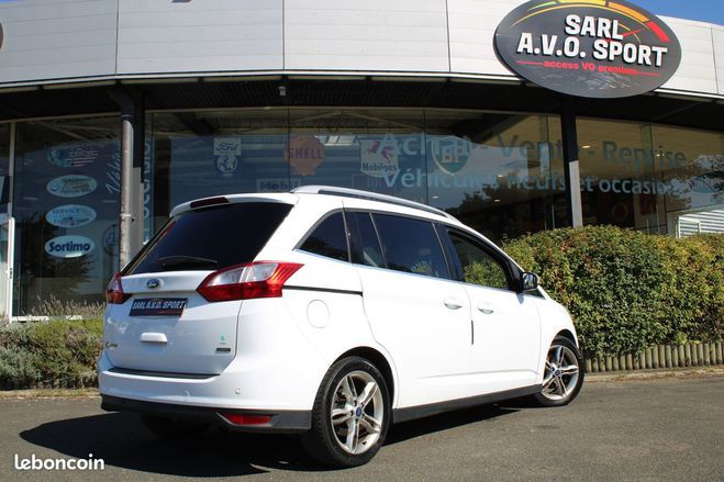 Ford grand C Max 1.6 SCTI 150 S&S ECOBOOST TITANIUM 7 PLA Blanc de 2014