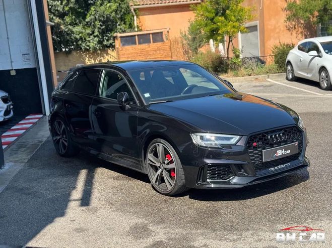Audi RS3 SPORTBACK 2.5 400cv QUATTRO / DECATA-DEF Noir de 2019