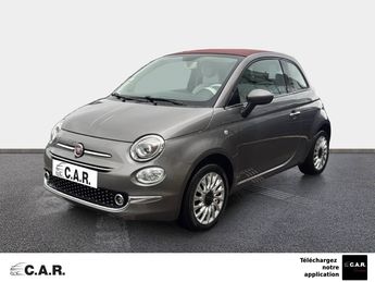  Voir détails -Fiat 500 C SERIE 6 1.2 69 ch Lounge à  La Rochelle (17)
