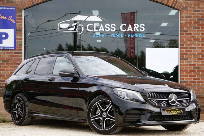 Mercedes Classe C 220 d 4-Matic PACK AMG AUTO PANO CAM MUL Noir Mtallis de 