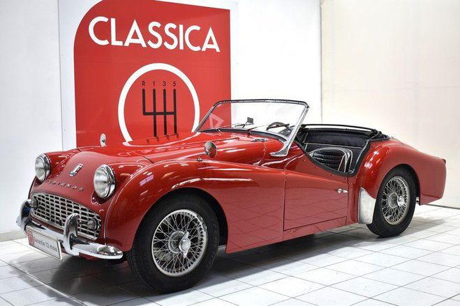 Triumph TR3 A A Signal Red de 1958