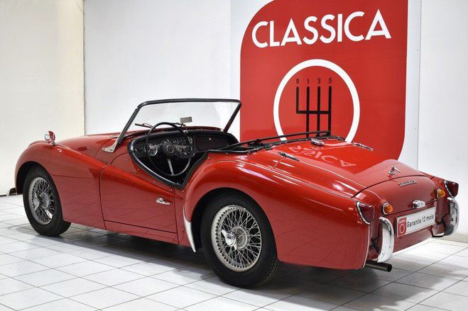 Triumph TR3 A A Signal Red de 1958