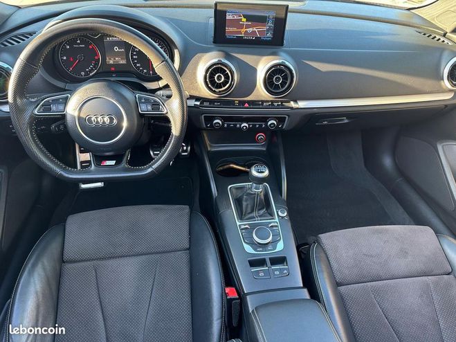 Audi A3 cabriolet s line 2.0 tdi 184ch Bleu de 2015