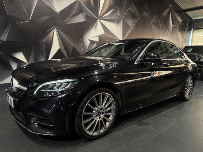 Mercedes Classe C 180 1.6 156CH AMG LINE 9G-TRONIC Noir de 2019