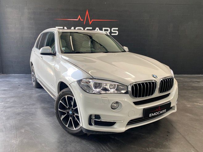 BMW X5 25d 231 Lounge plus 7 pl Blanc de 2016