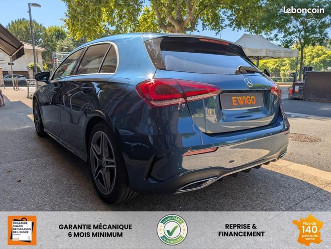Mercedes Classe A 1.3 180 136 AMG LINE 7G-DCT BVA Bleu de 2019