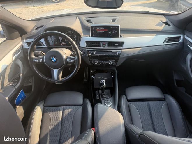 BMW X2 1.8 D 150 ch M SPORT SDRIVE ATTELAGE AMO Blanc de 2021
