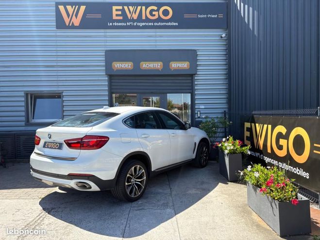BMW X6 40d 313ch EXCLUSIVE XDRIVE TOIT OUVRANT  Blanc de 2016