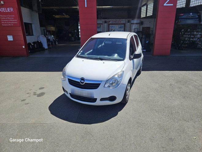 Opel Agila 1.0 68ch Essentia Blanc de 2013