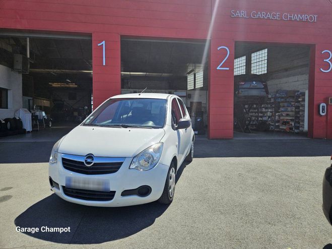 Opel Agila 1.0 68ch Essentia Blanc de 2013
