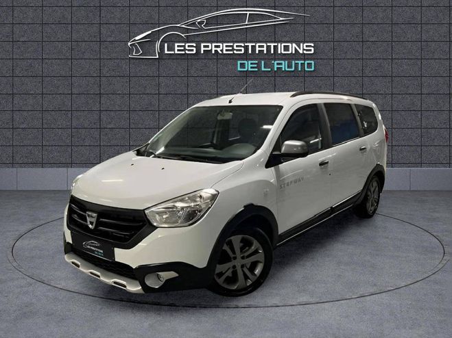 Dacia Lodgy I (J92) 1.5 dCi 110ch Stepway 7 places BLANC de 2017