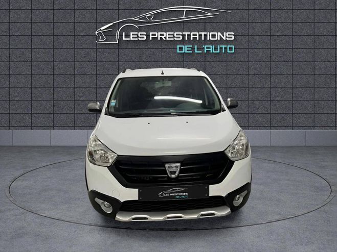 Dacia Lodgy I (J92) 1.5 dCi 110ch Stepway 7 places BLANC de 2017