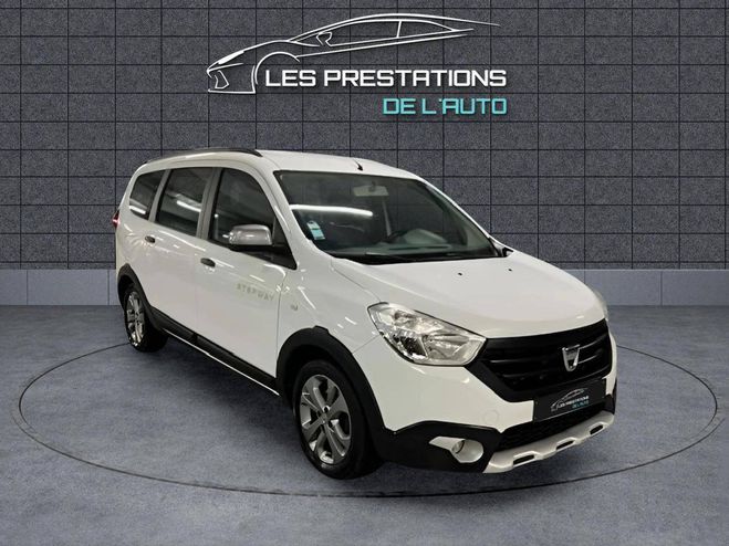 Dacia Lodgy I (J92) 1.5 dCi 110ch Stepway 7 places BLANC de 2017