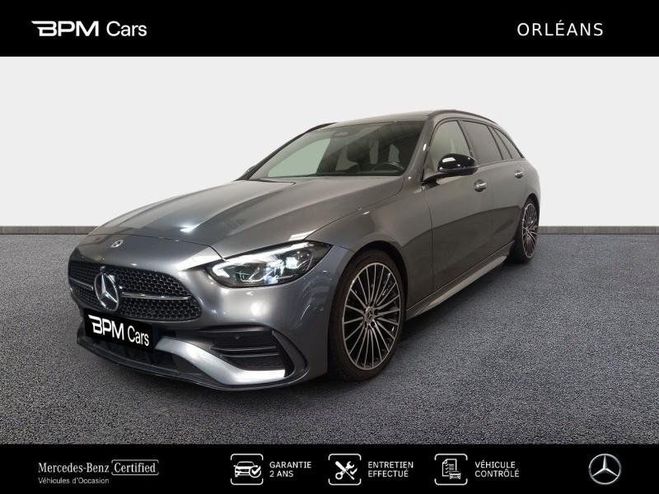 Mercedes Classe C Break 200 d 163ch AMG Line Gris Slnite Mtallis de 2023