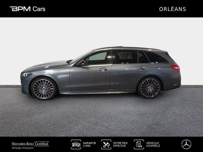 Mercedes Classe C Break 200 d 163ch AMG Line Gris Slnite Mtallis de 2023
