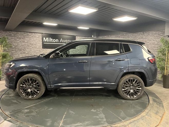 Jeep Compass 1.3 PHEV T4 - 240 - BVA 4xe eAWD S PHASE Bleu de 2021