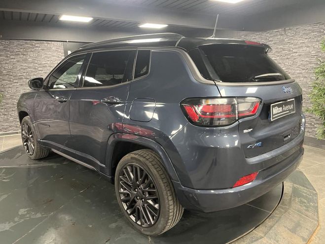 Jeep Compass 1.3 PHEV T4 - 240 - BVA 4xe eAWD S PHASE Bleu de 2021