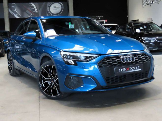 Audi A3 Sportback 30TFSI Adv STronic Sline int Bleu Mtallis de 