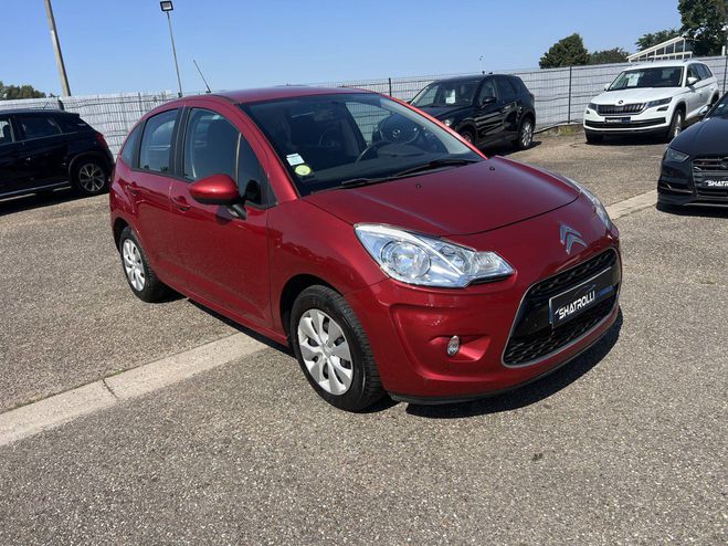 Citroen C3 II 1.4 HDi 70ch Airdream 1erMain Clim R ROUGE de 2012