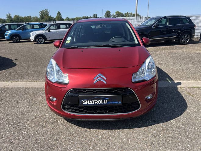 Citroen C3 II 1.4 HDi 70ch Airdream 1erMain Clim R ROUGE de 2012