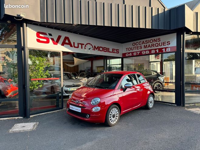 Fiat 500 1.0 70ch BSG S&S Pack Confort & Style Rouge de 2023